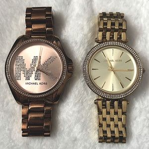 Two Michael Kors watches